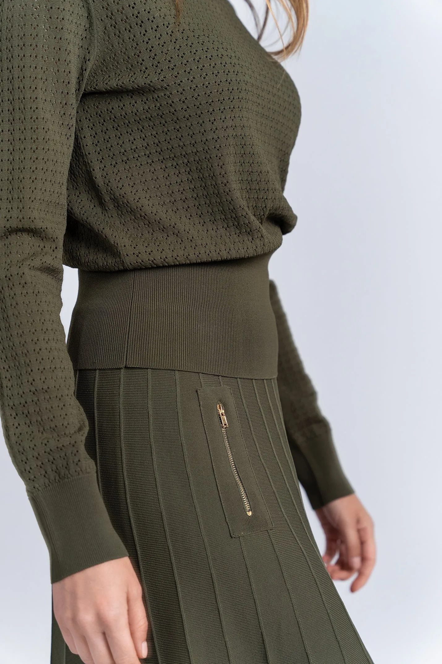 Cascade Knit Top