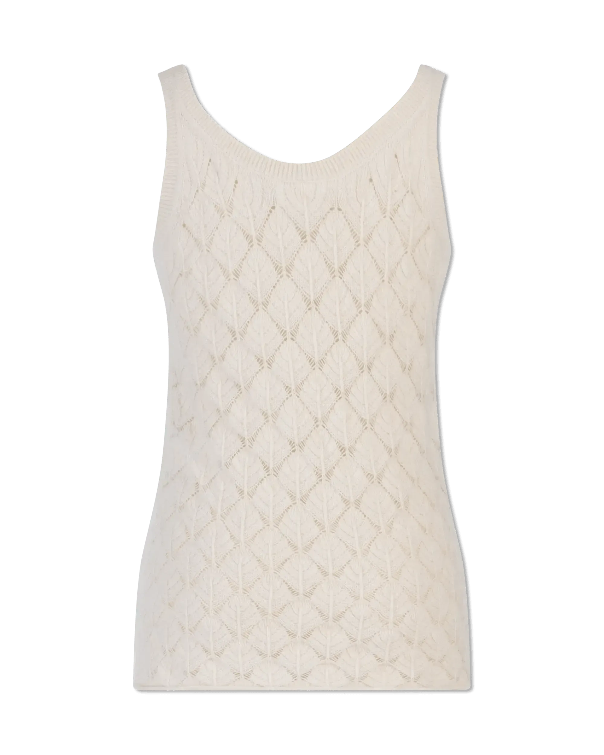 Cashmere Knit Tank Top