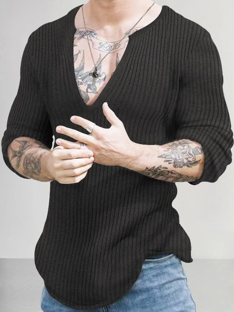 Casual Soft Knit Top