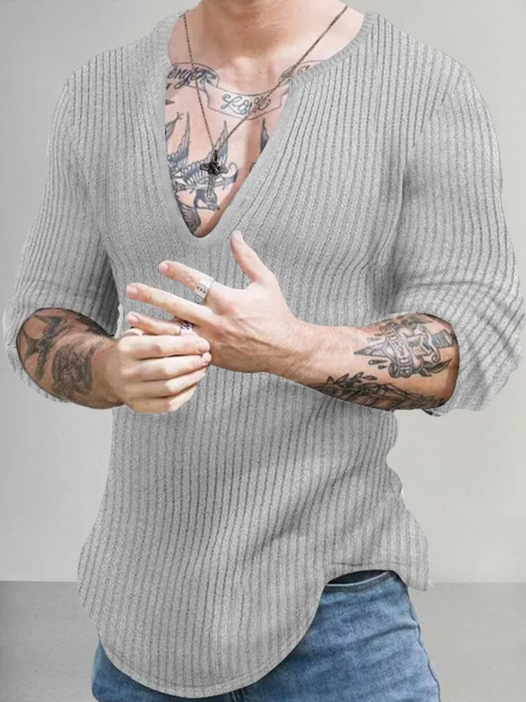 Casual Soft Knit Top