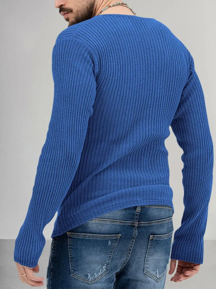 Casual Soft Knit Top