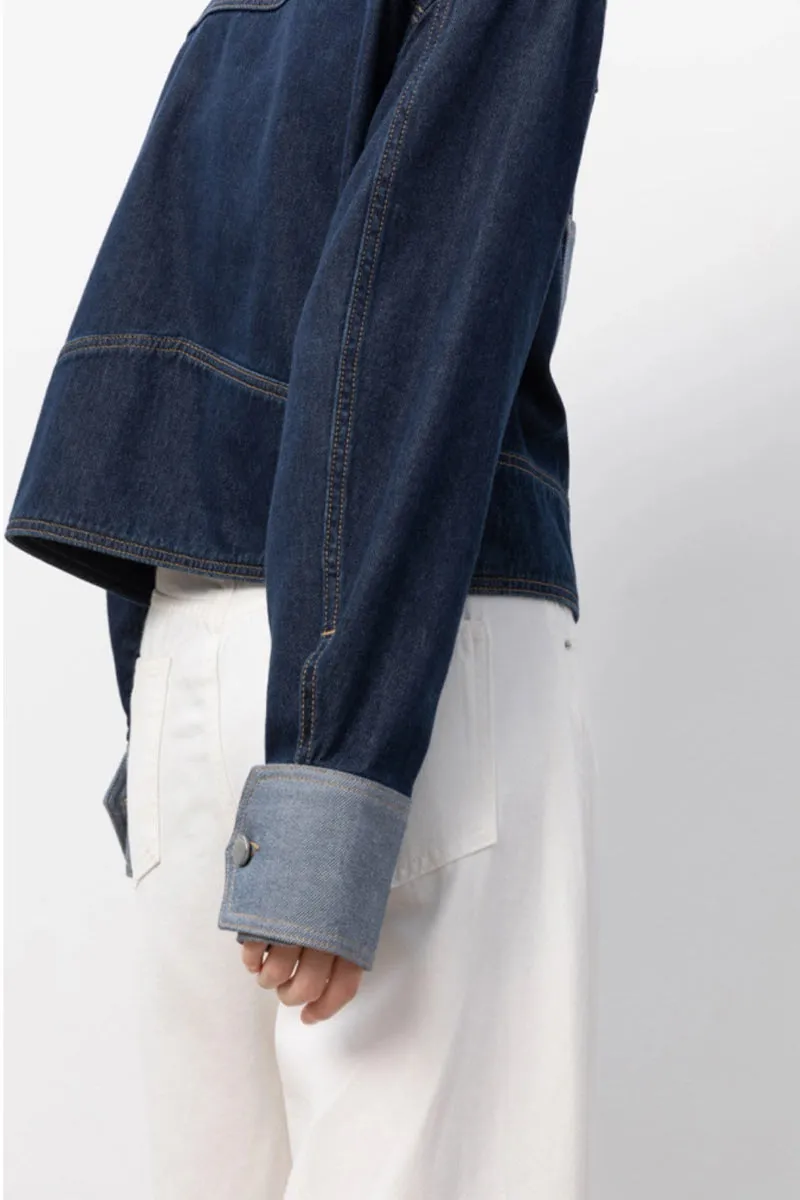 CF0403 Button Dwon Denim Jacket