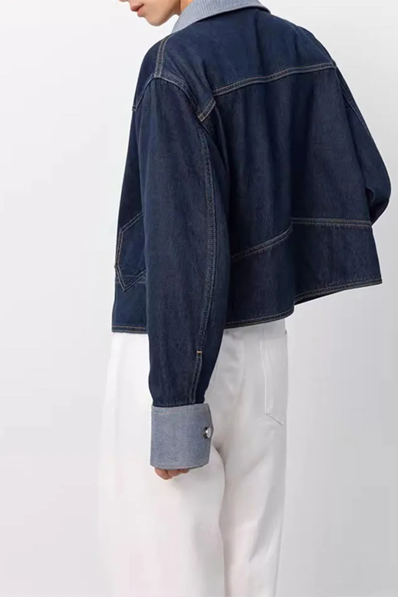 CF0403 Button Dwon Denim Jacket