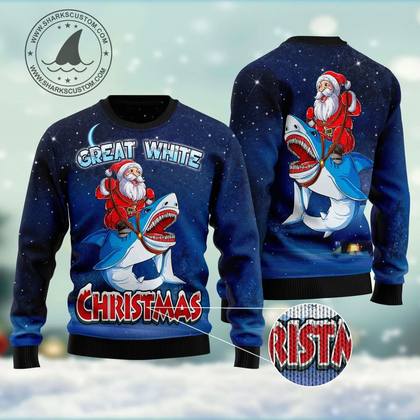 Christmas Sweater JulesRoche Unisex All-Over Print Winter Wear