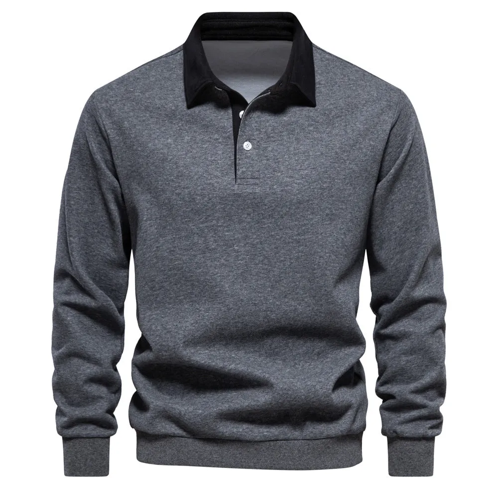 Classic Cotton Polo Sweater