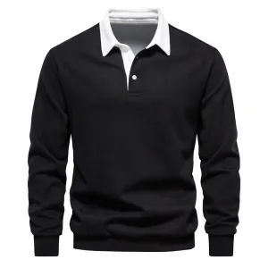 Classic Cotton Polo Sweater