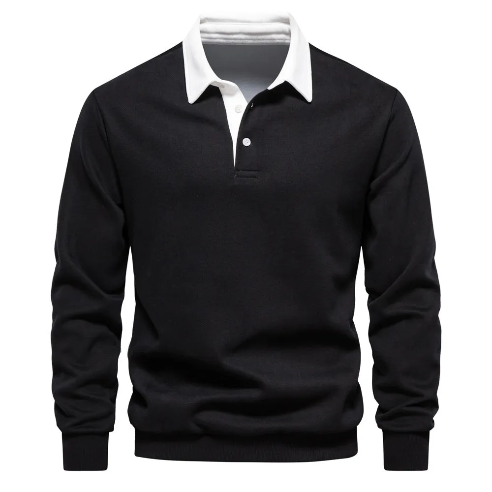 Classic Cotton Polo Sweater