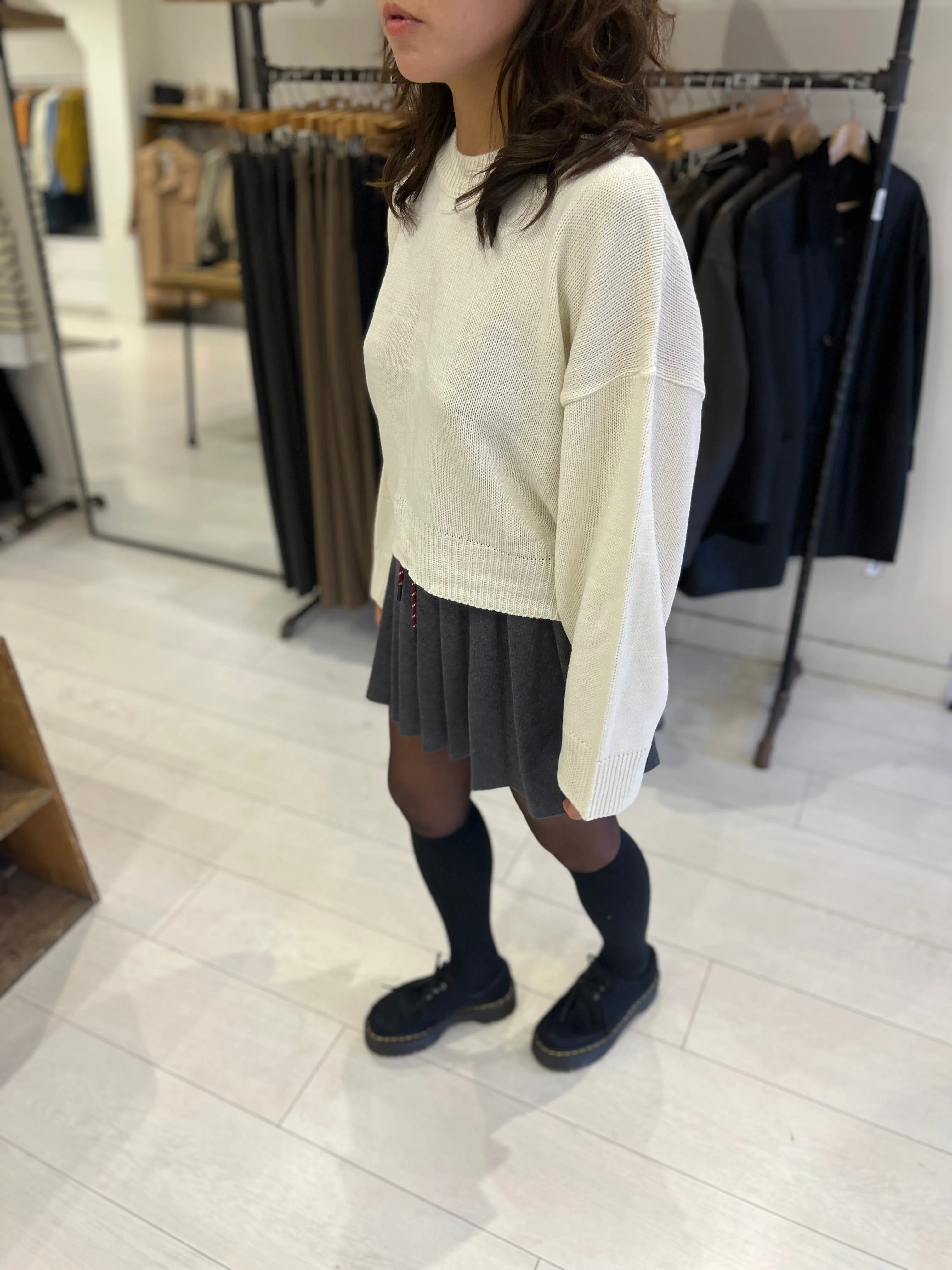 CLINE Backless sweater