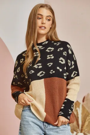 Color Block Sweater