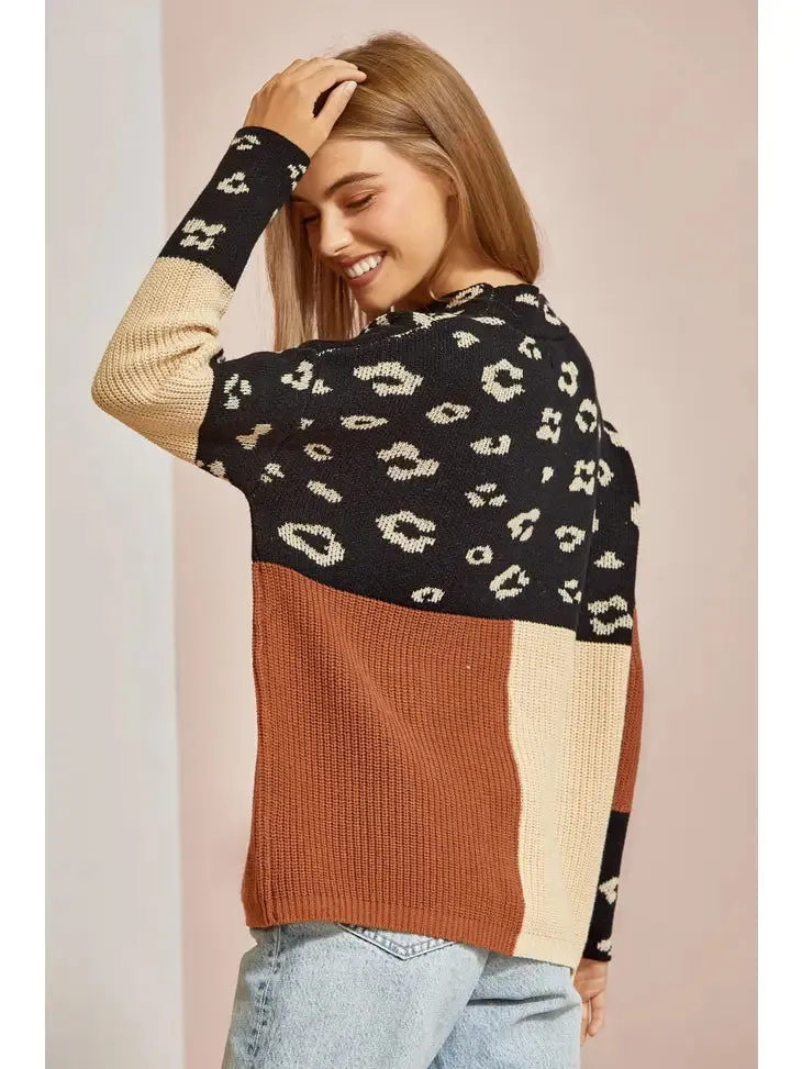 Color Block Sweater