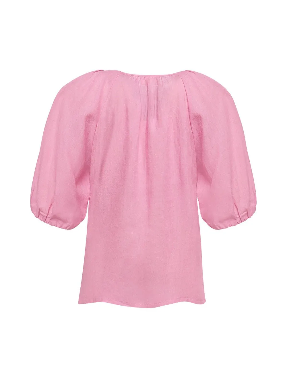 Colourwheel Blouse in Rose