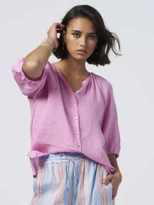 Colourwheel Blouse in Rose