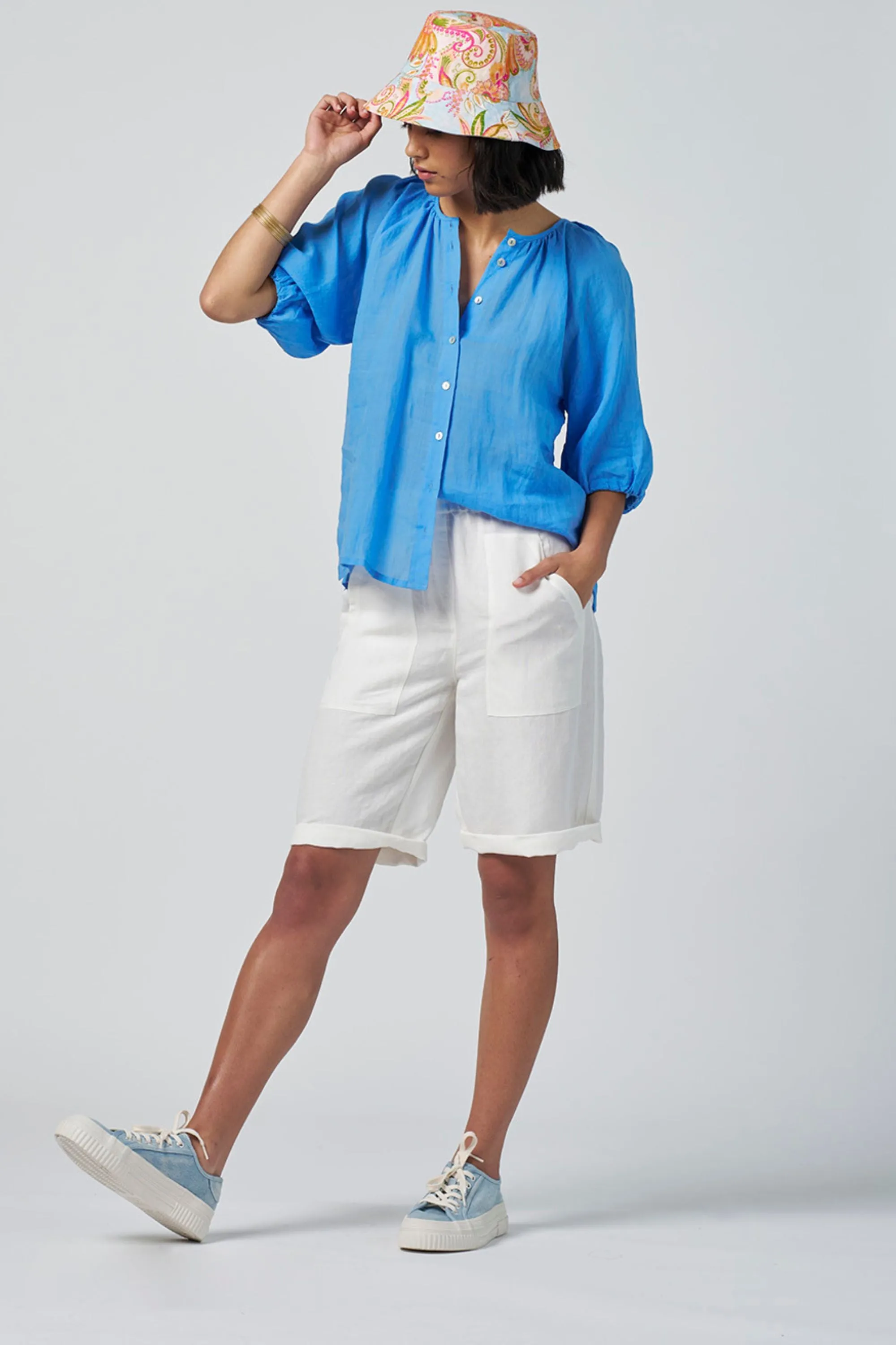 COLOURWHEEL BLOUSE - MS1407PL