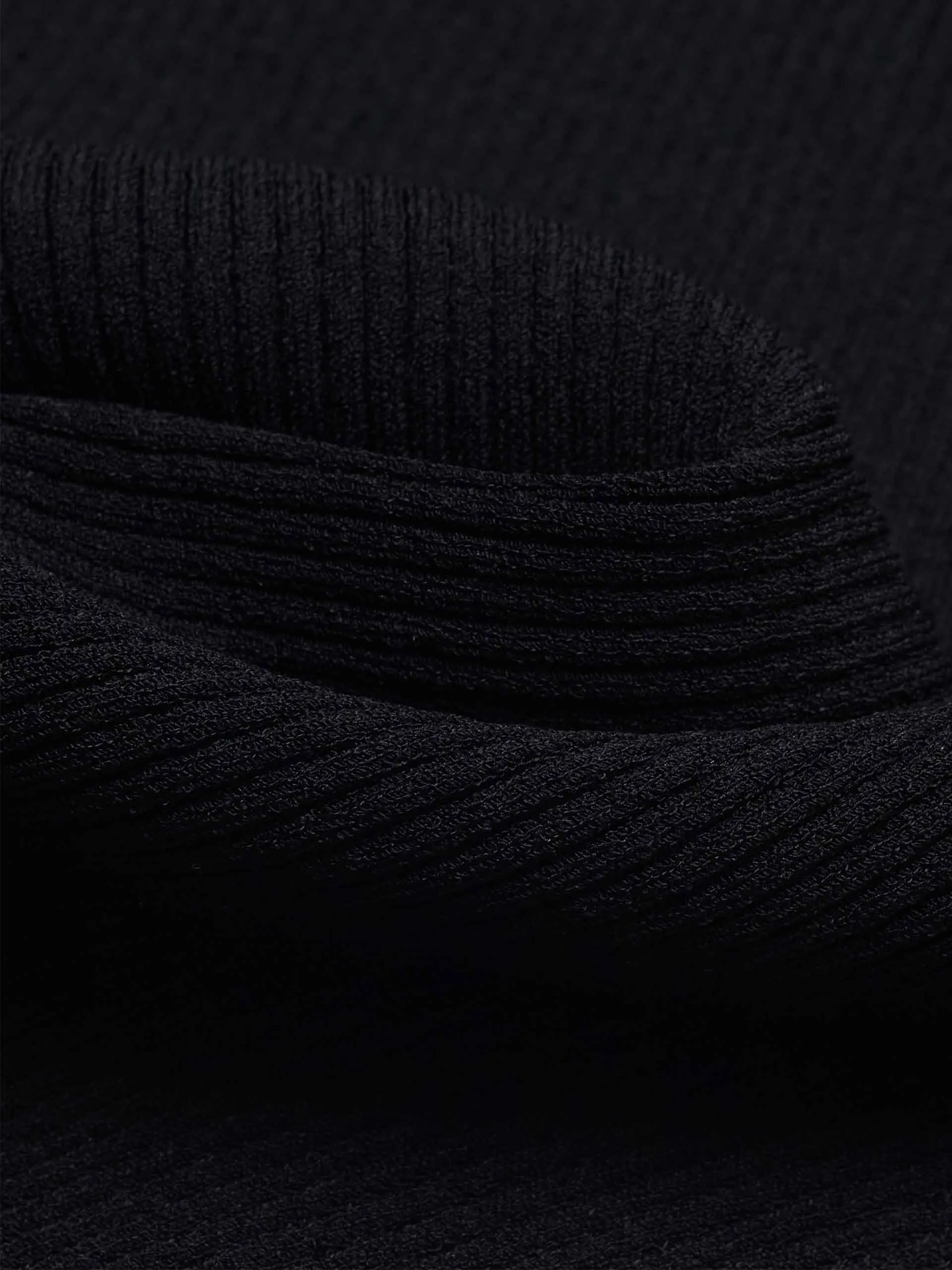 Contrast Detail Knit Top