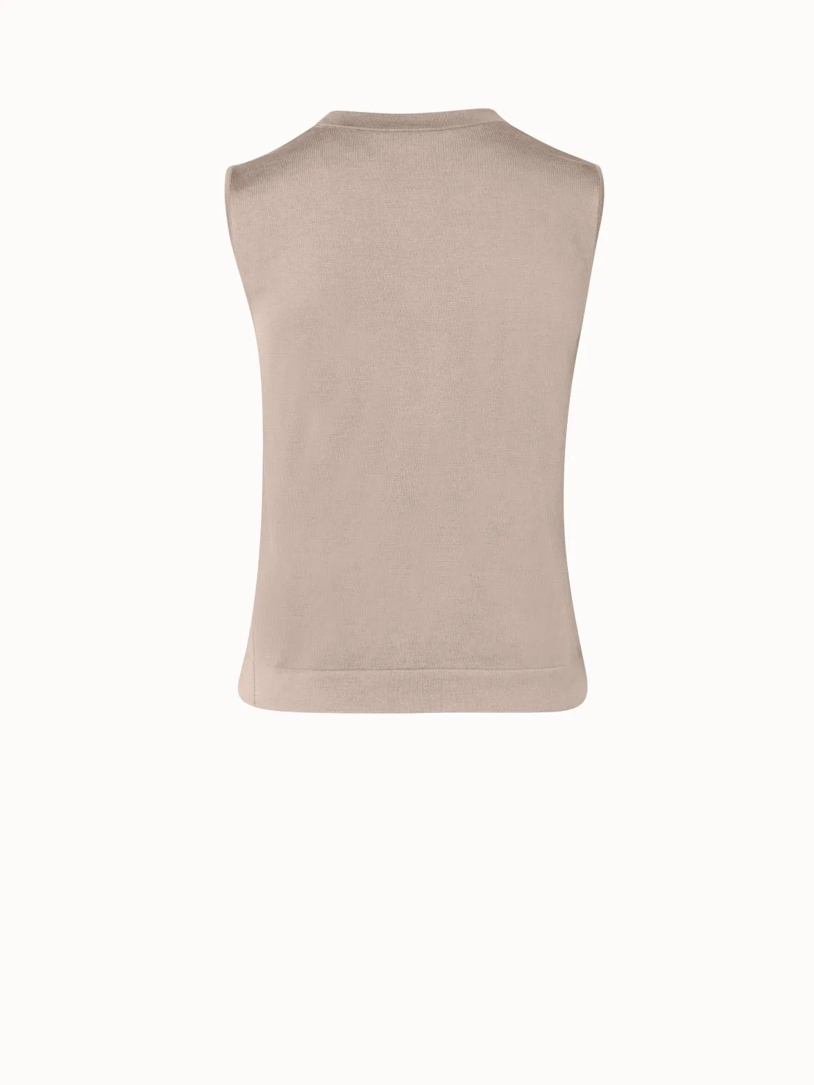 Cotton Knit Tank Top