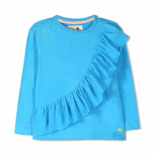 Cotton Knit Wave Top