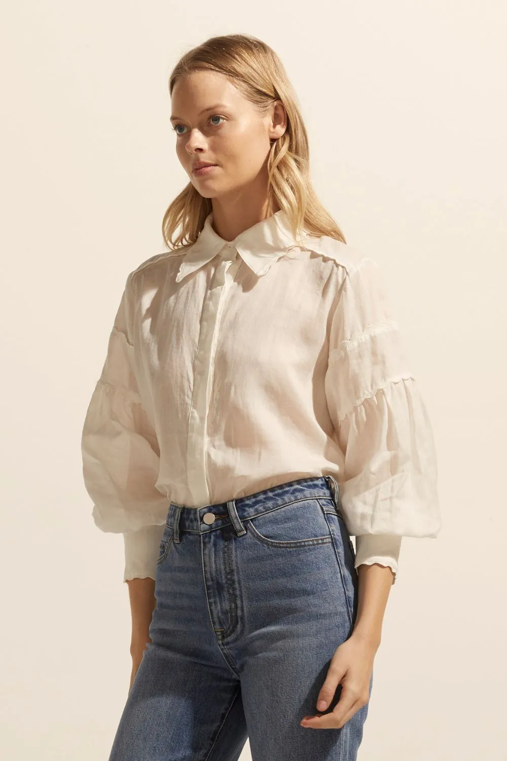 Dash Top in Cream