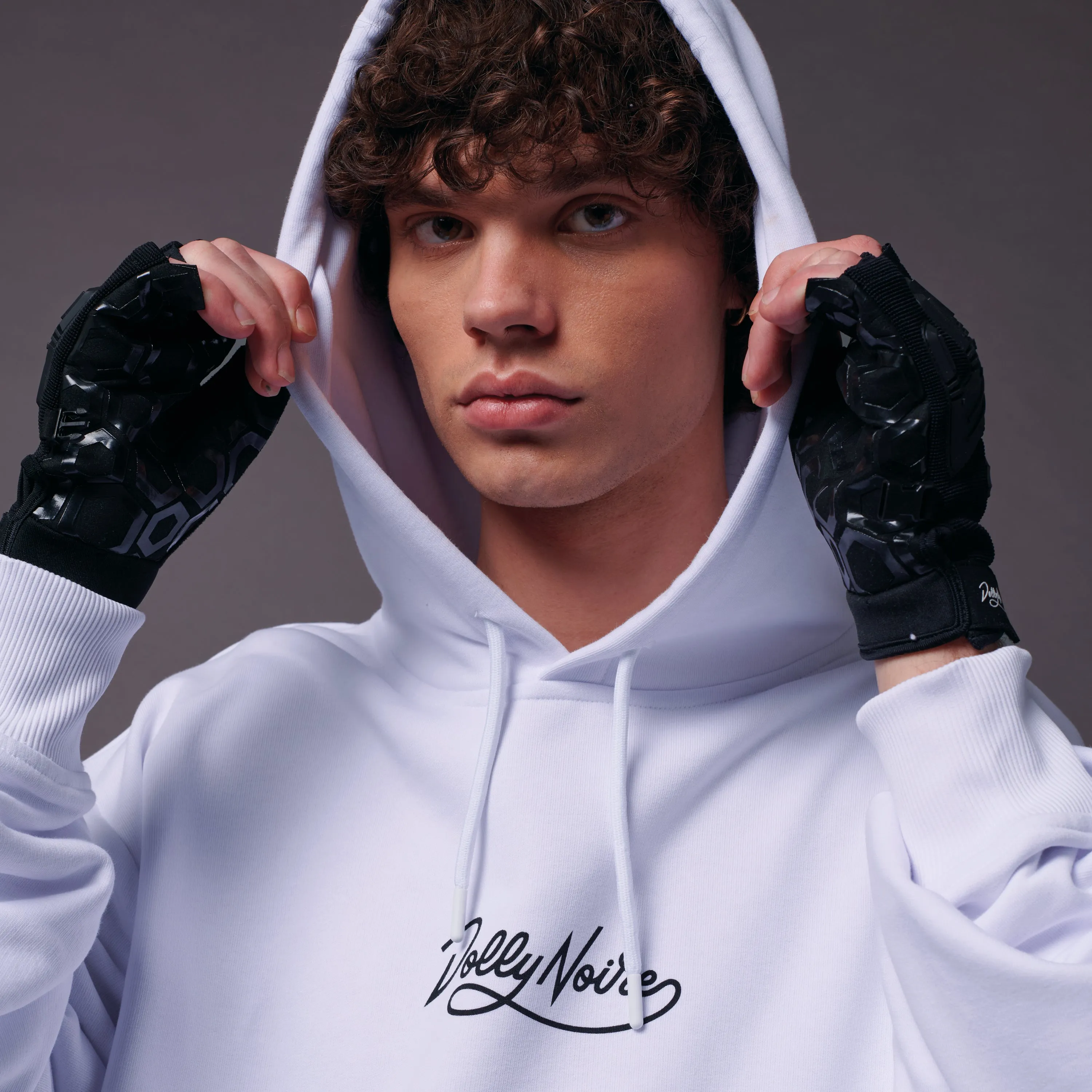 Dolly Noire Hoodie White