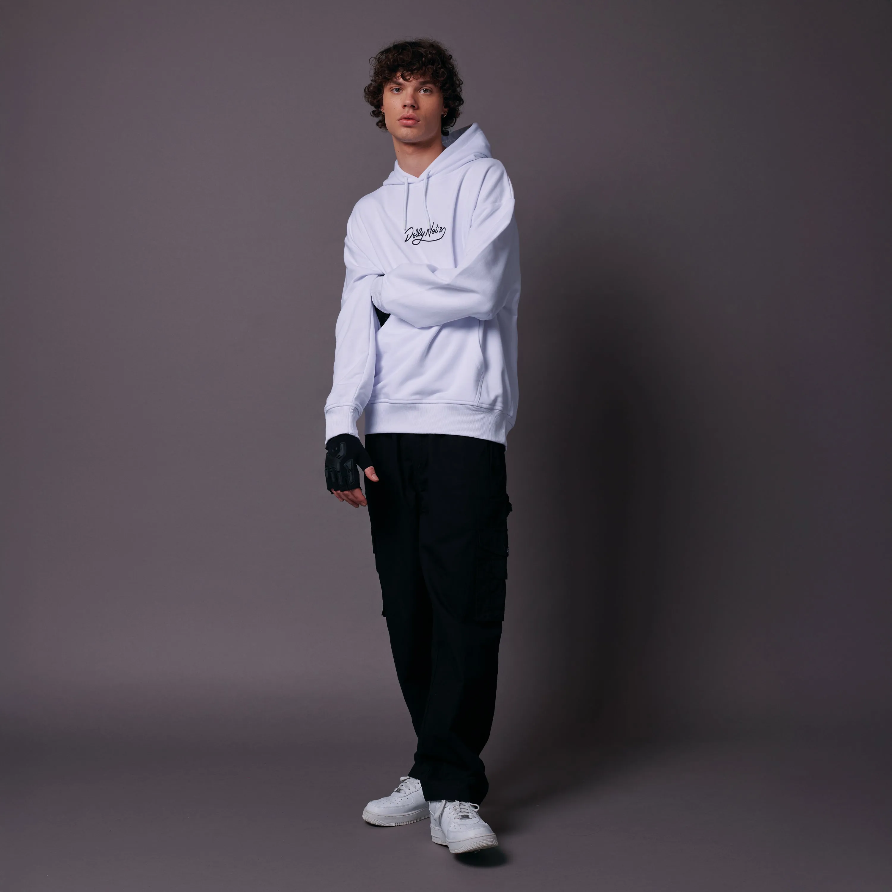 Dolly Noire Hoodie White