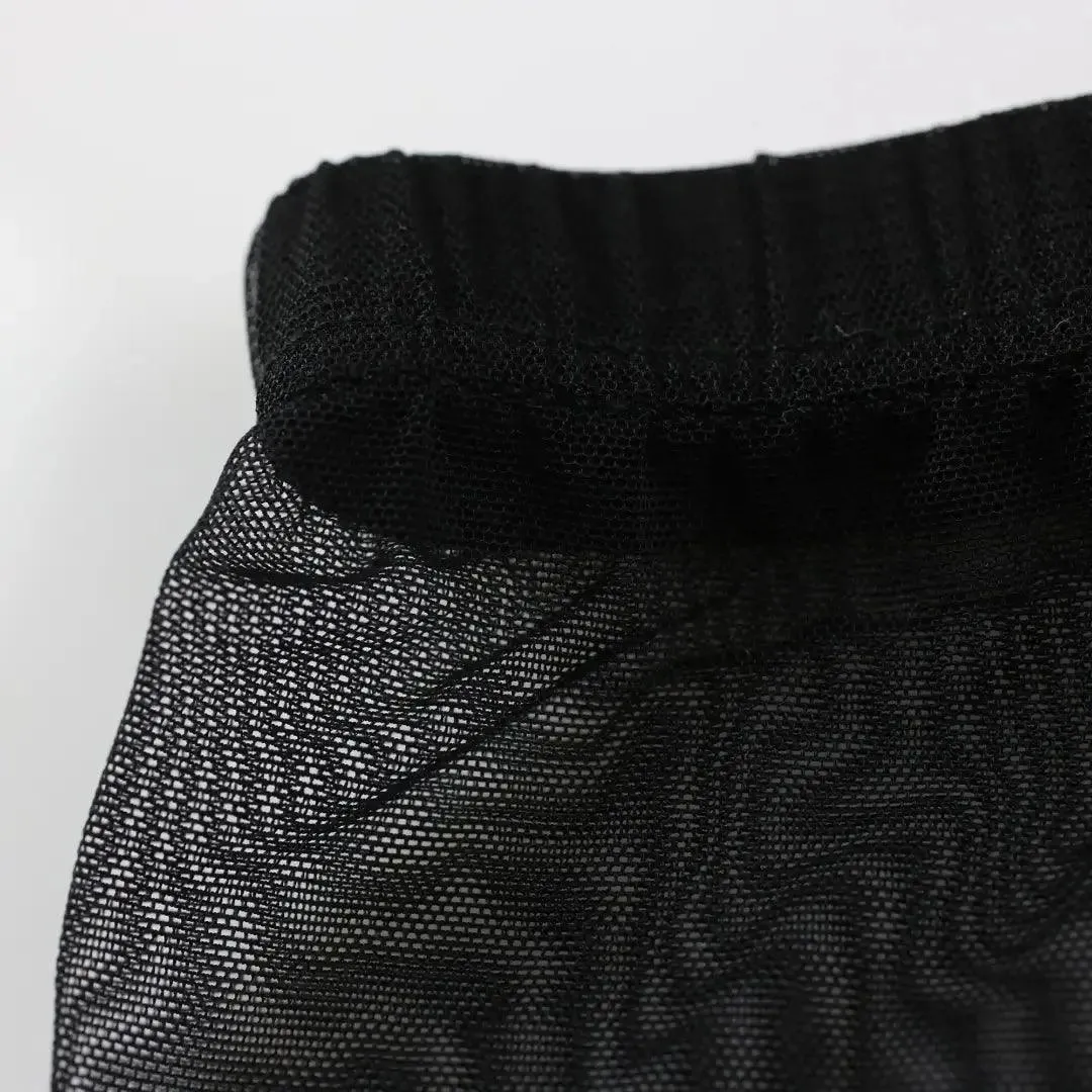 DomiGe Men Sexy Underwear Modal Sheer Mesh Boxers