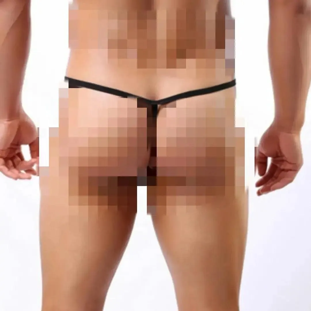 DomiGe Men's Modal Thong Sleek Pouch Skybridge Male T-Back