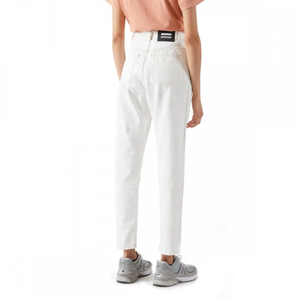 DR DENIM NORA 2020103 LIGHT ECRU MOM JEANS DONNA