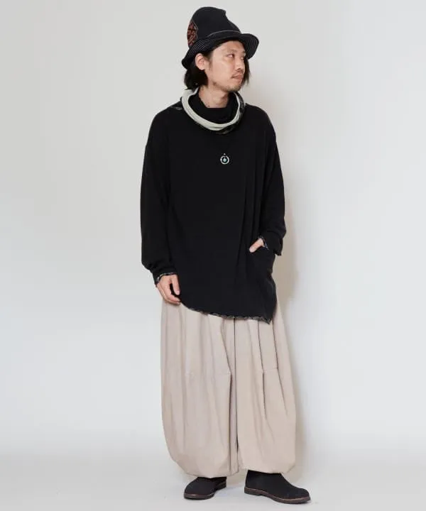 Drape Neck Knit Top
