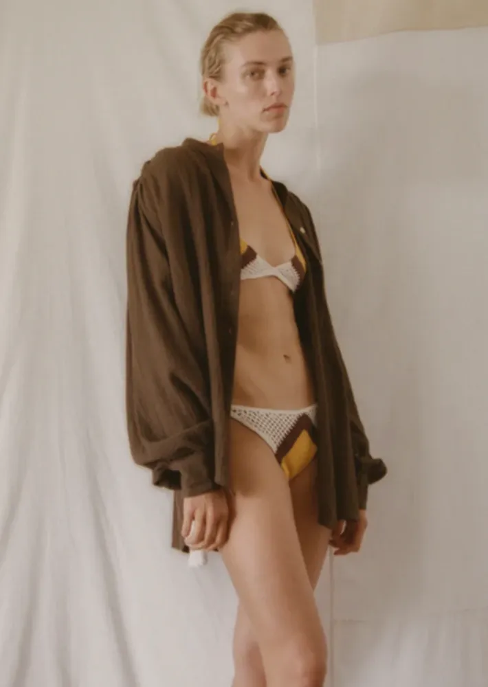 Edie Shirt Chocolate