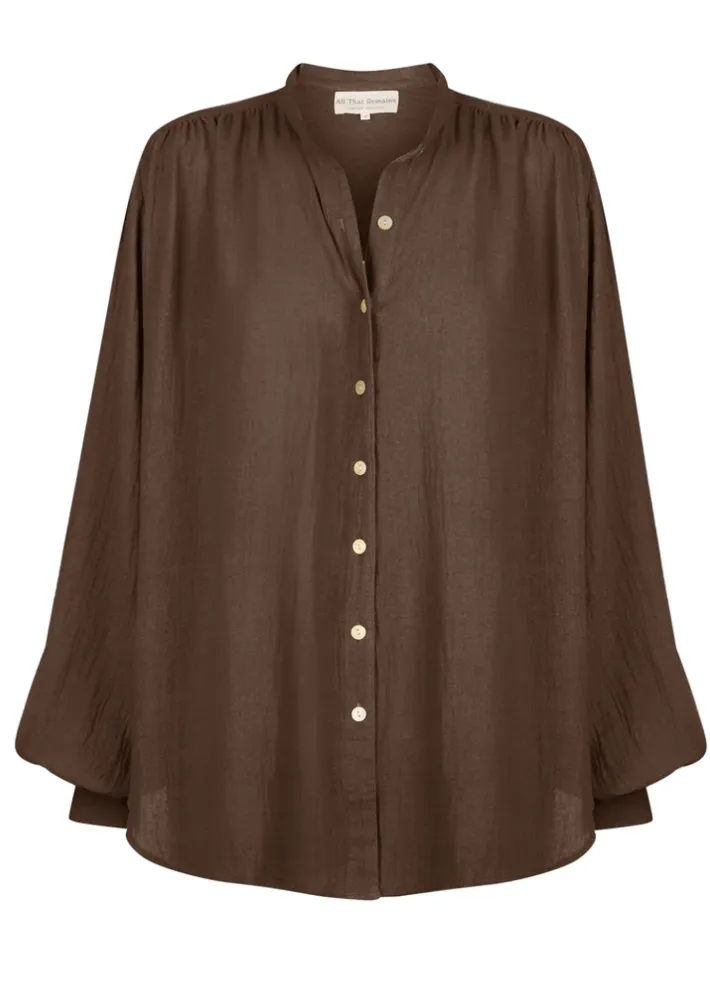 Edie Shirt Chocolate