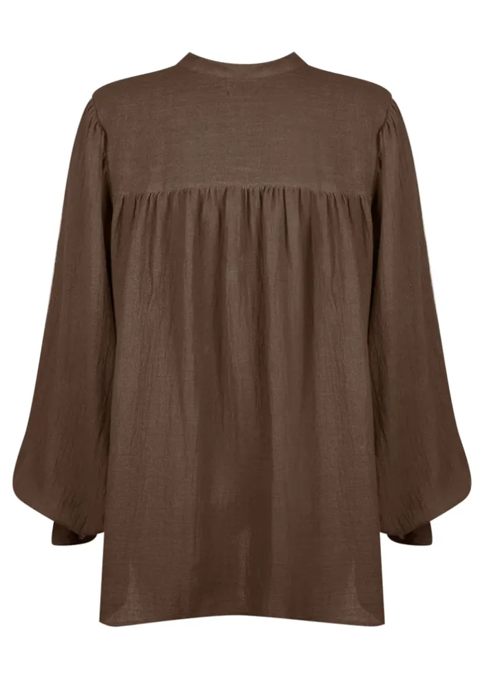 Edie Shirt Chocolate