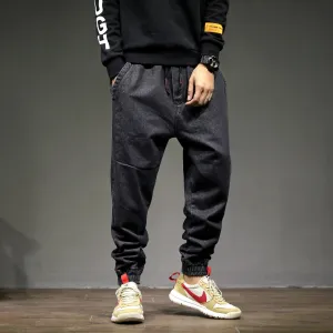 Elastic Waist Hip Hop Tight End Jeans