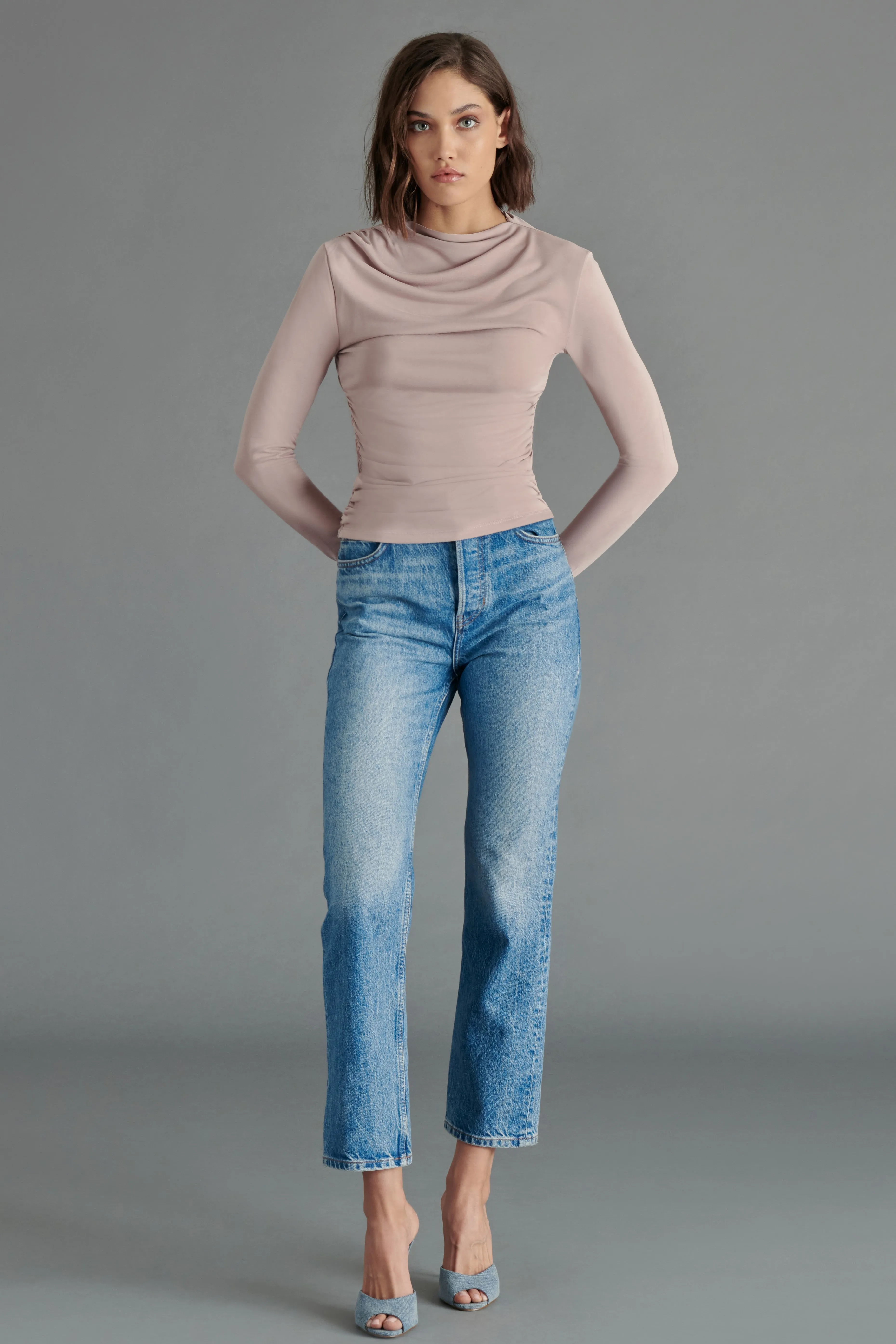 Elvira Knit Jersey Top