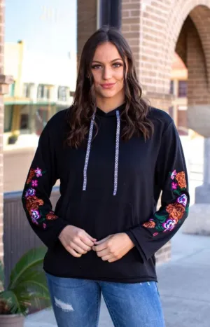 Embroidered Coco Pullover