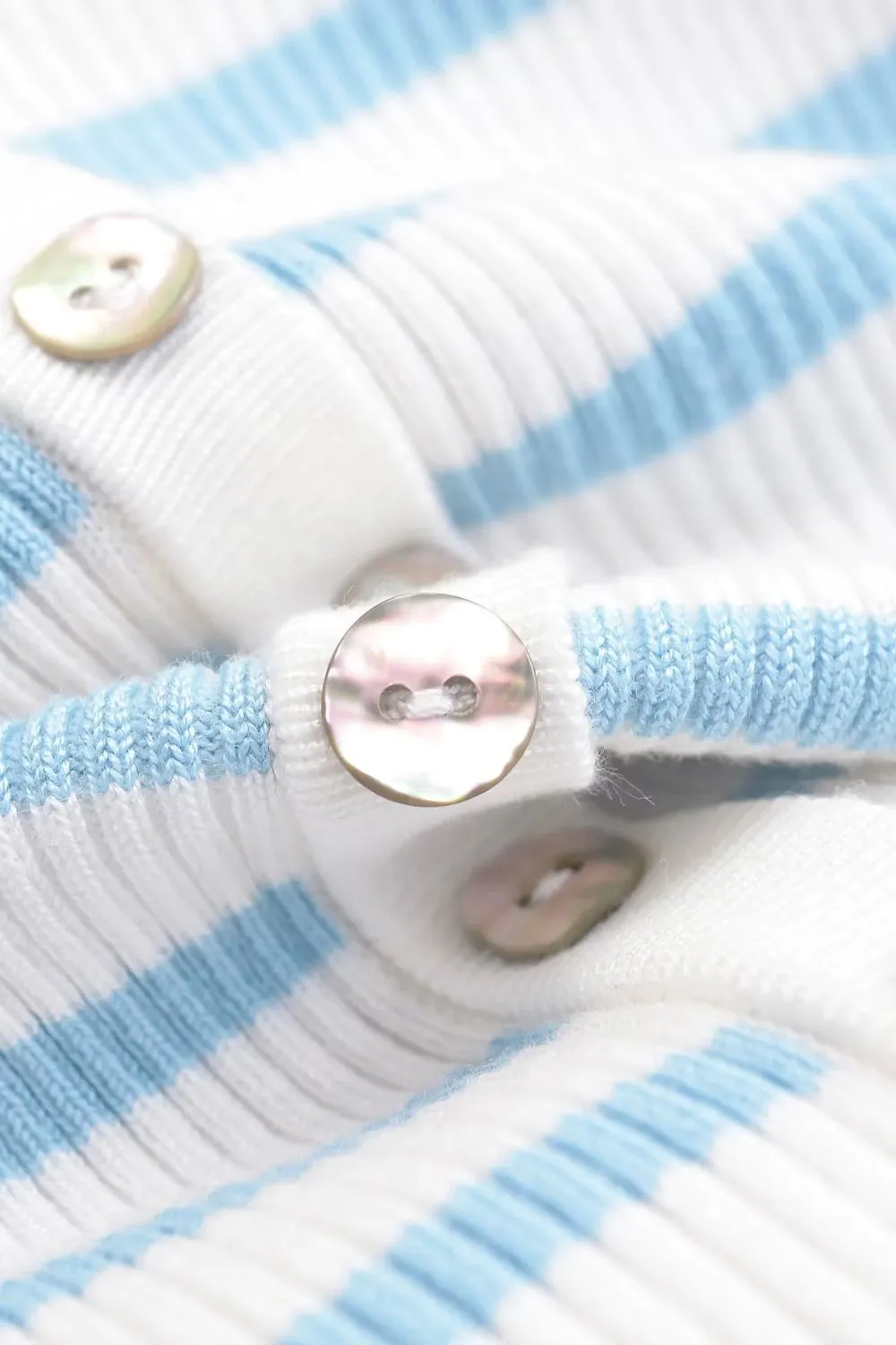 'Everly' Striped Boat Neck Knit Top