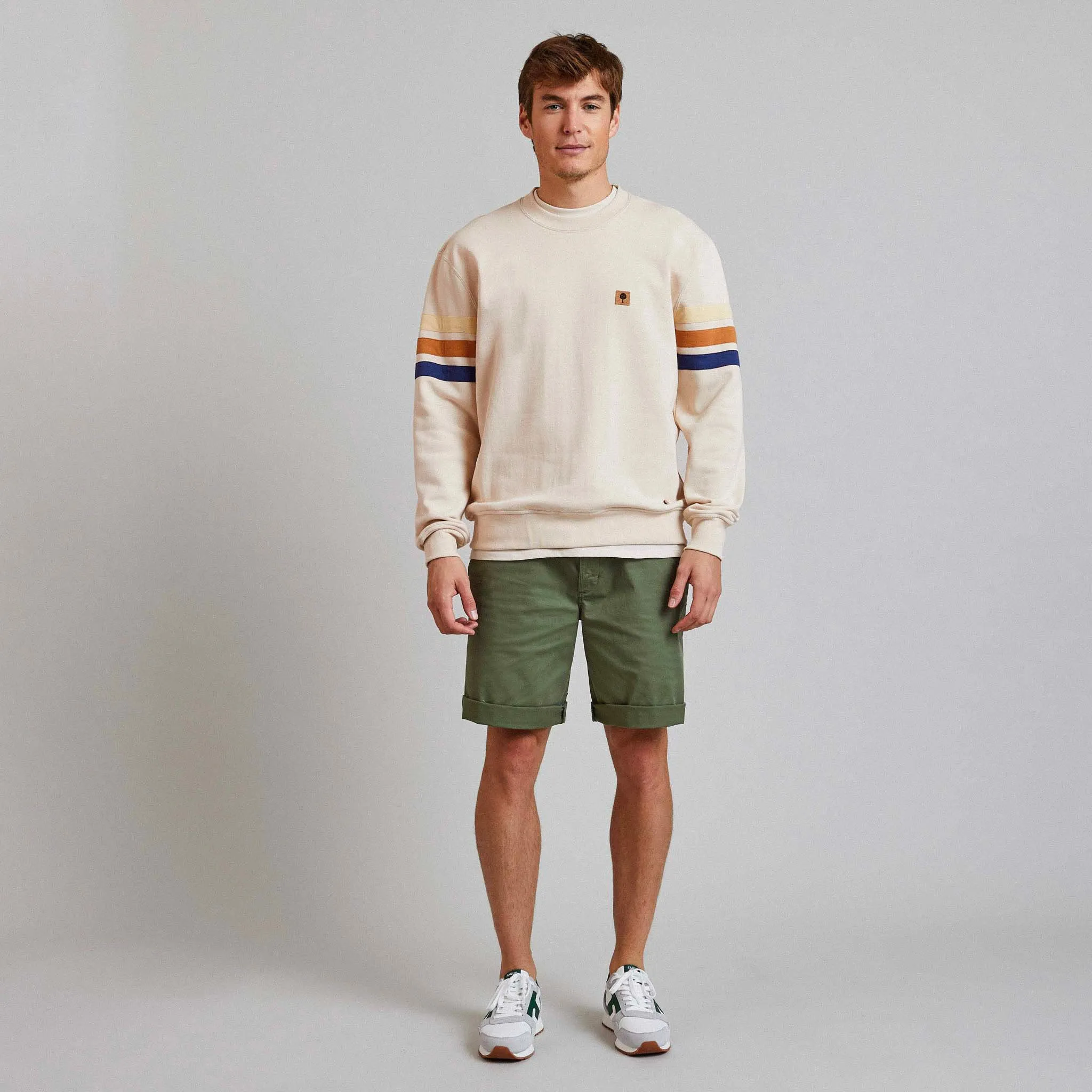 Fango Cotton Sweatshirt | Ecru