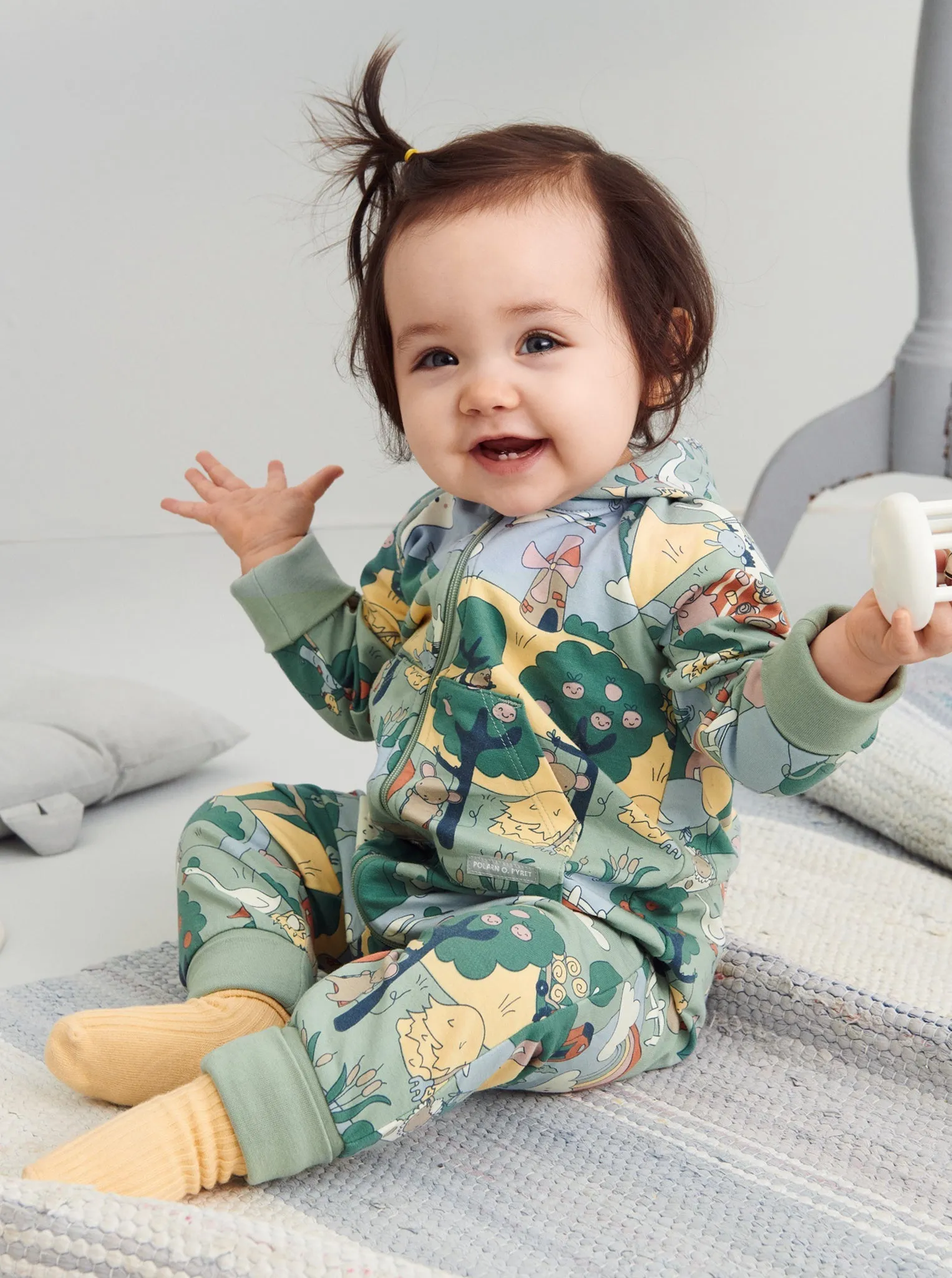 Farmyard Baby Overall