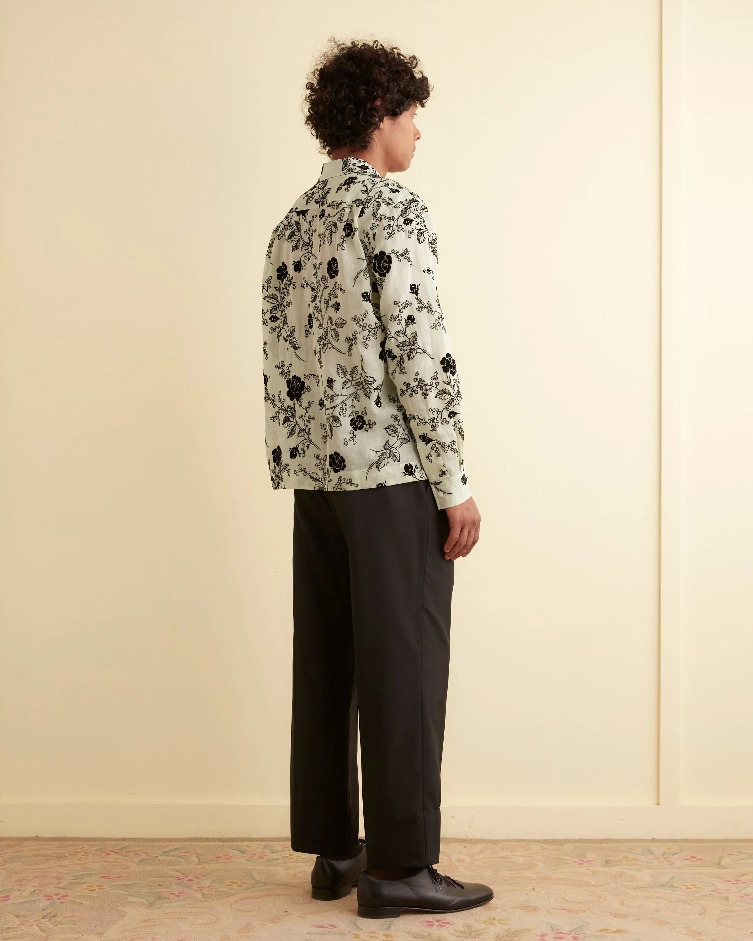 Flocked Sweetunia Long Sleeve Shirt