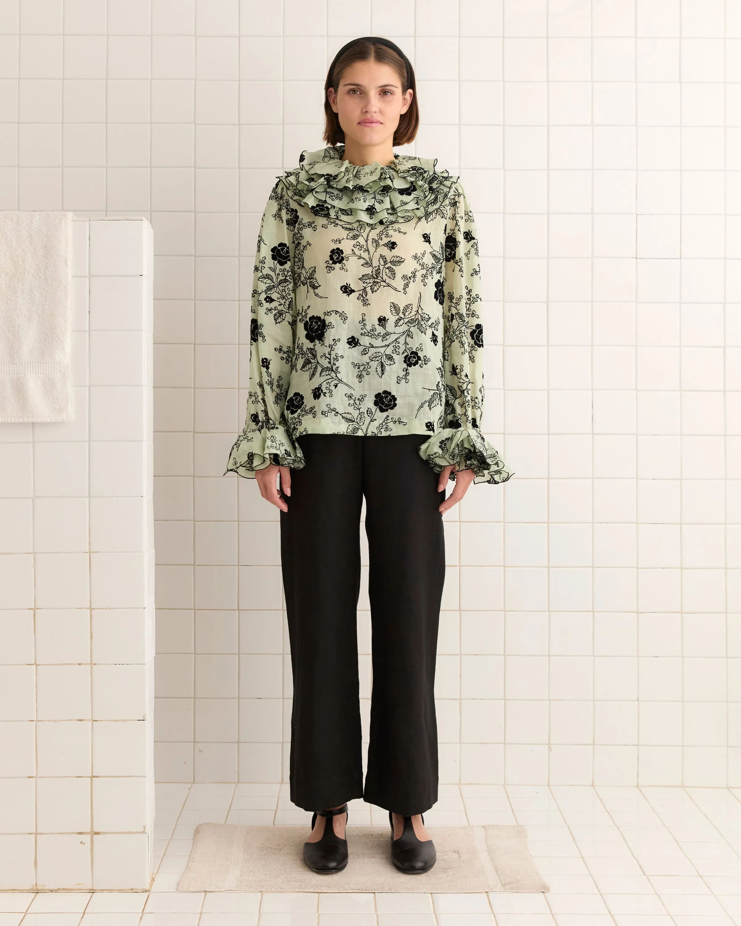 Flocked Sweetunia Top