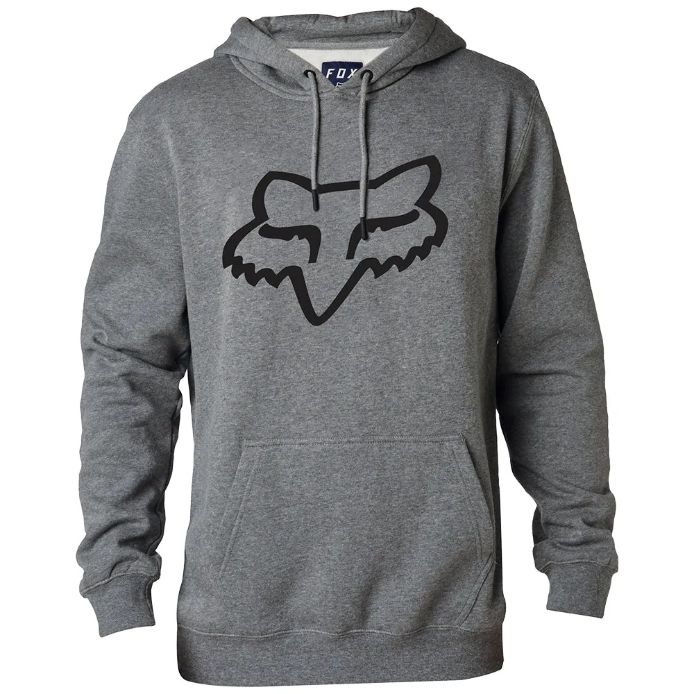 FOX LEGACY FOXHEAD PULLOVER FLEECE HOODY [HEATHER GRAPHITE]