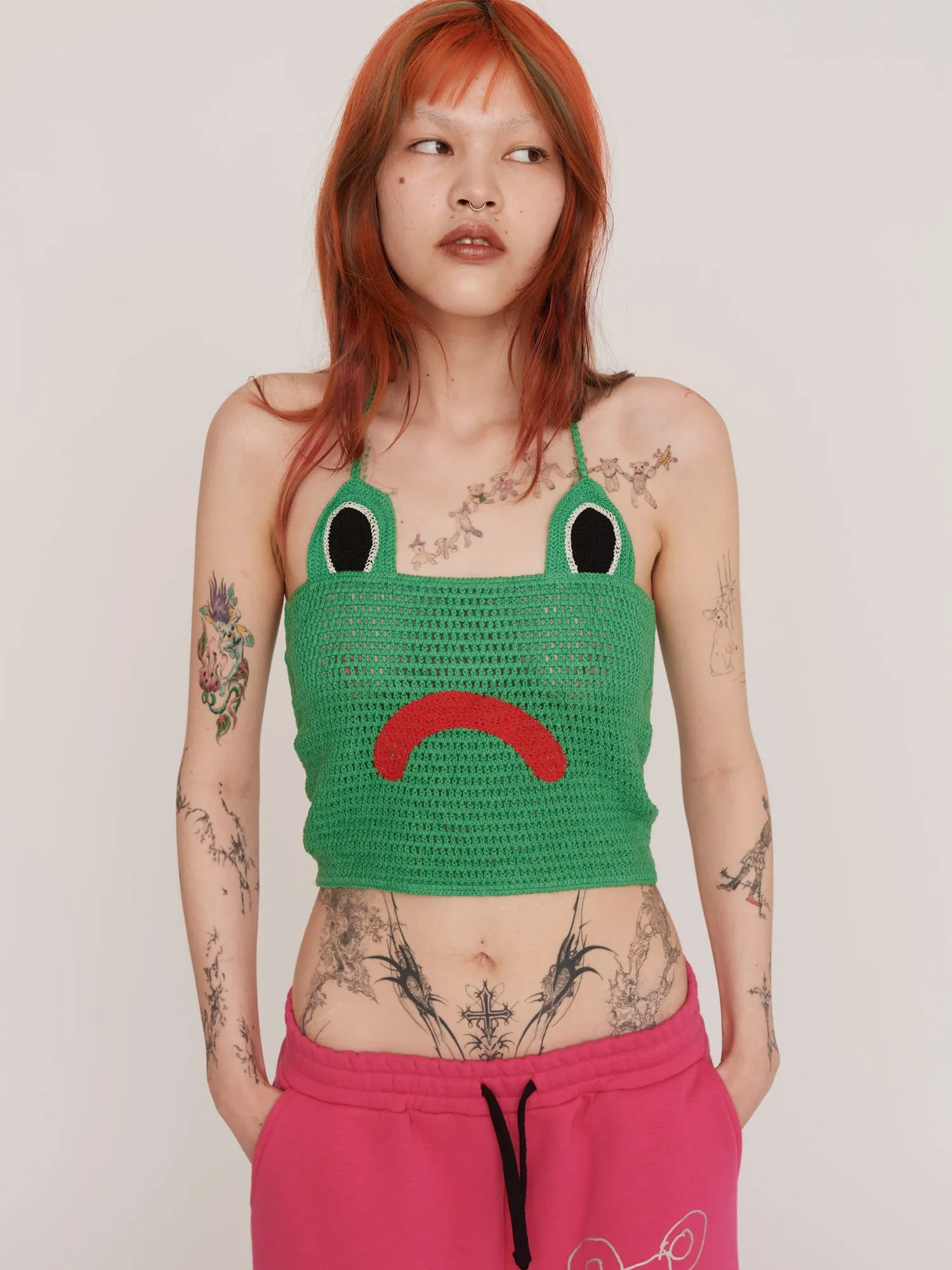 Froggy Open Knit Top