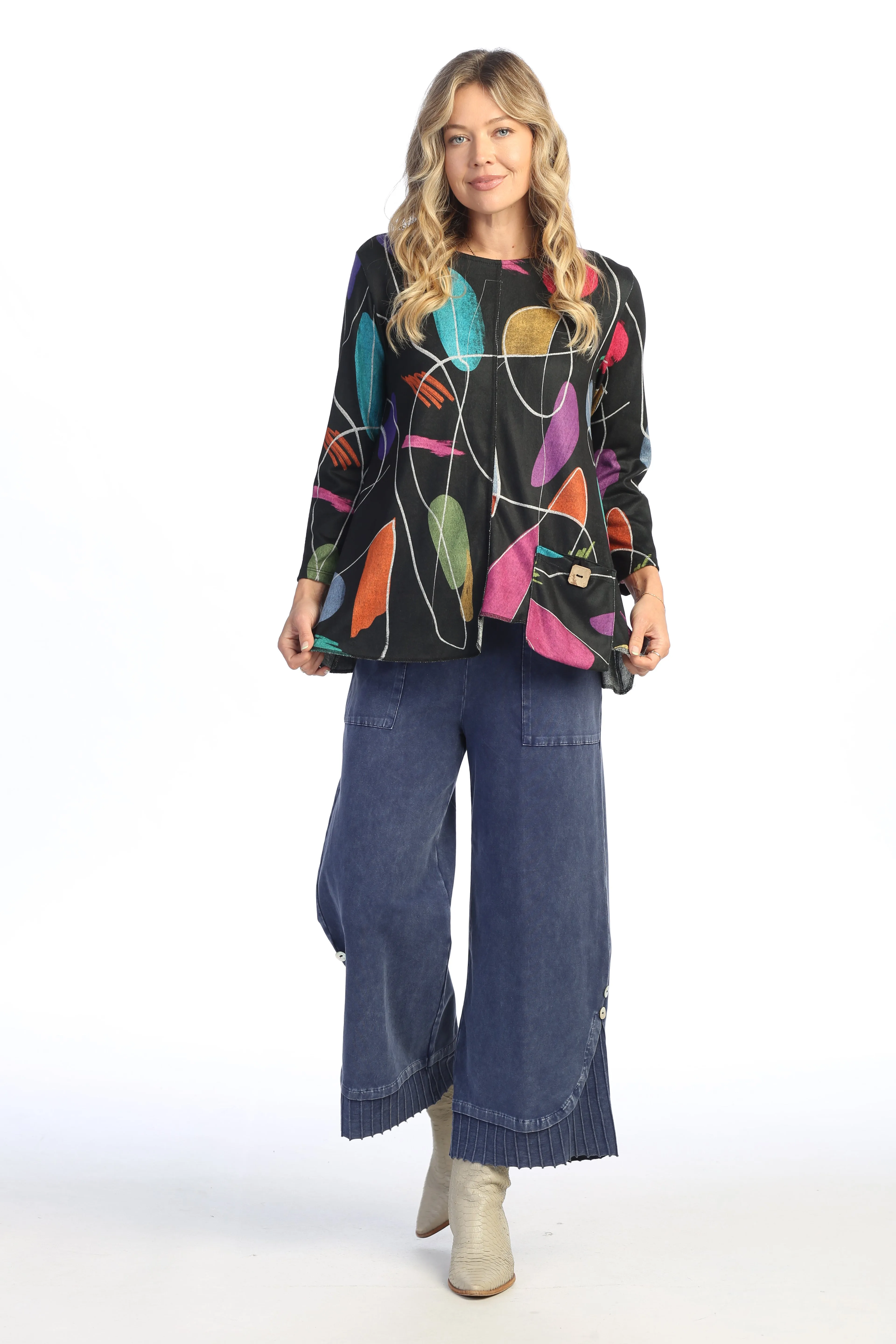 Frolic French Brushed Knit Top