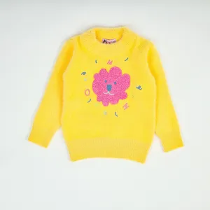 Girl pullover 1275 yellow