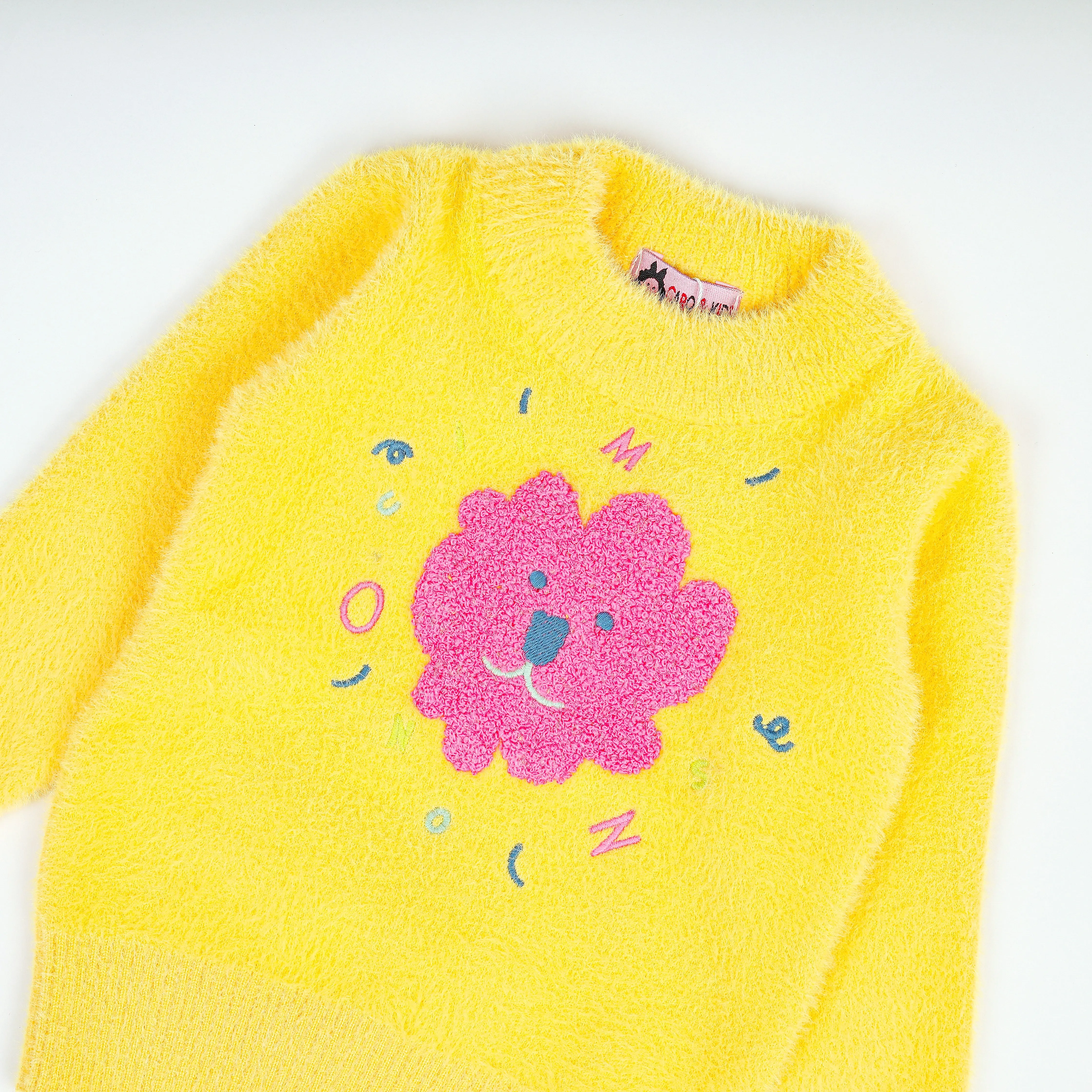Girl pullover 1275 yellow