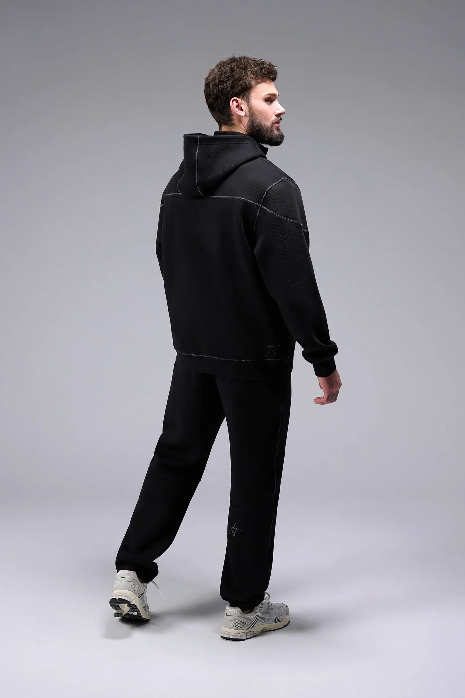 GTS Twill Tech Quarter-Zip Hoodie