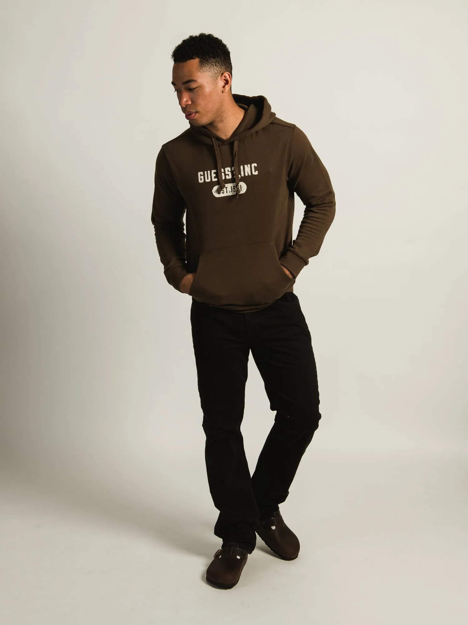 GUESS SOU PULLOVER HOODIE  - CLEARANCE
