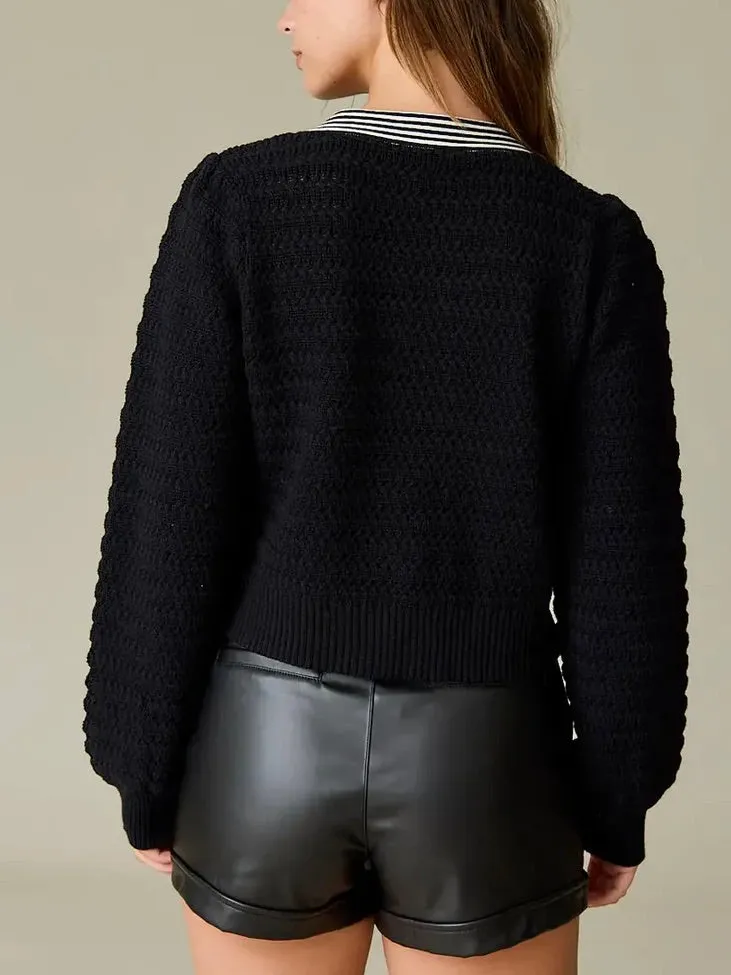 Harper Bow Knit Top