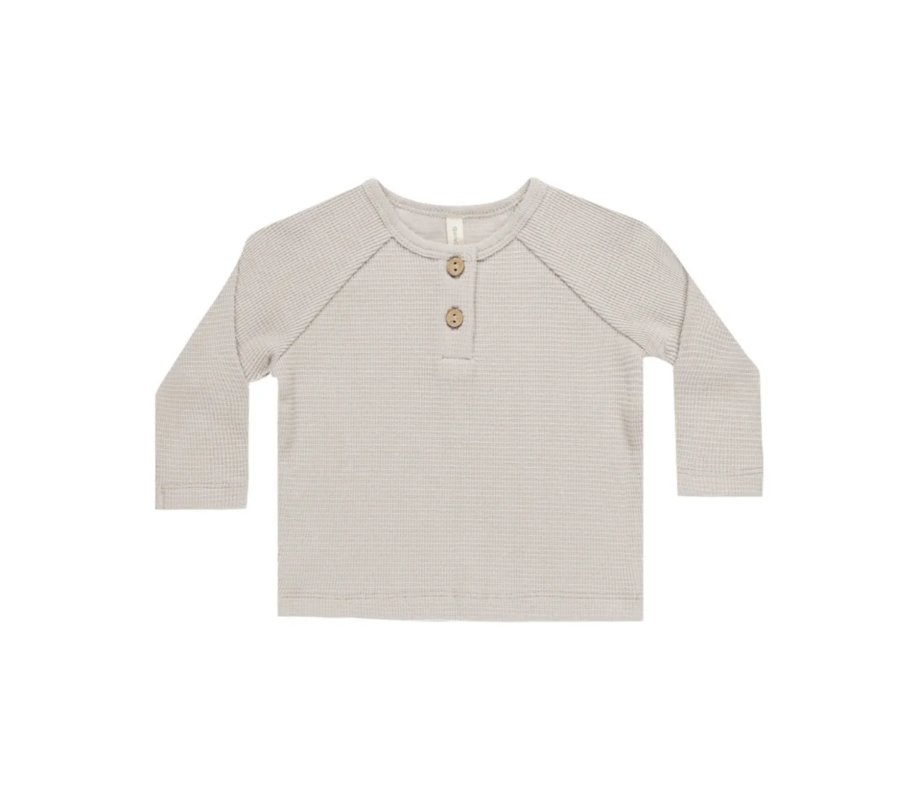 Henley Knit Top - Fog