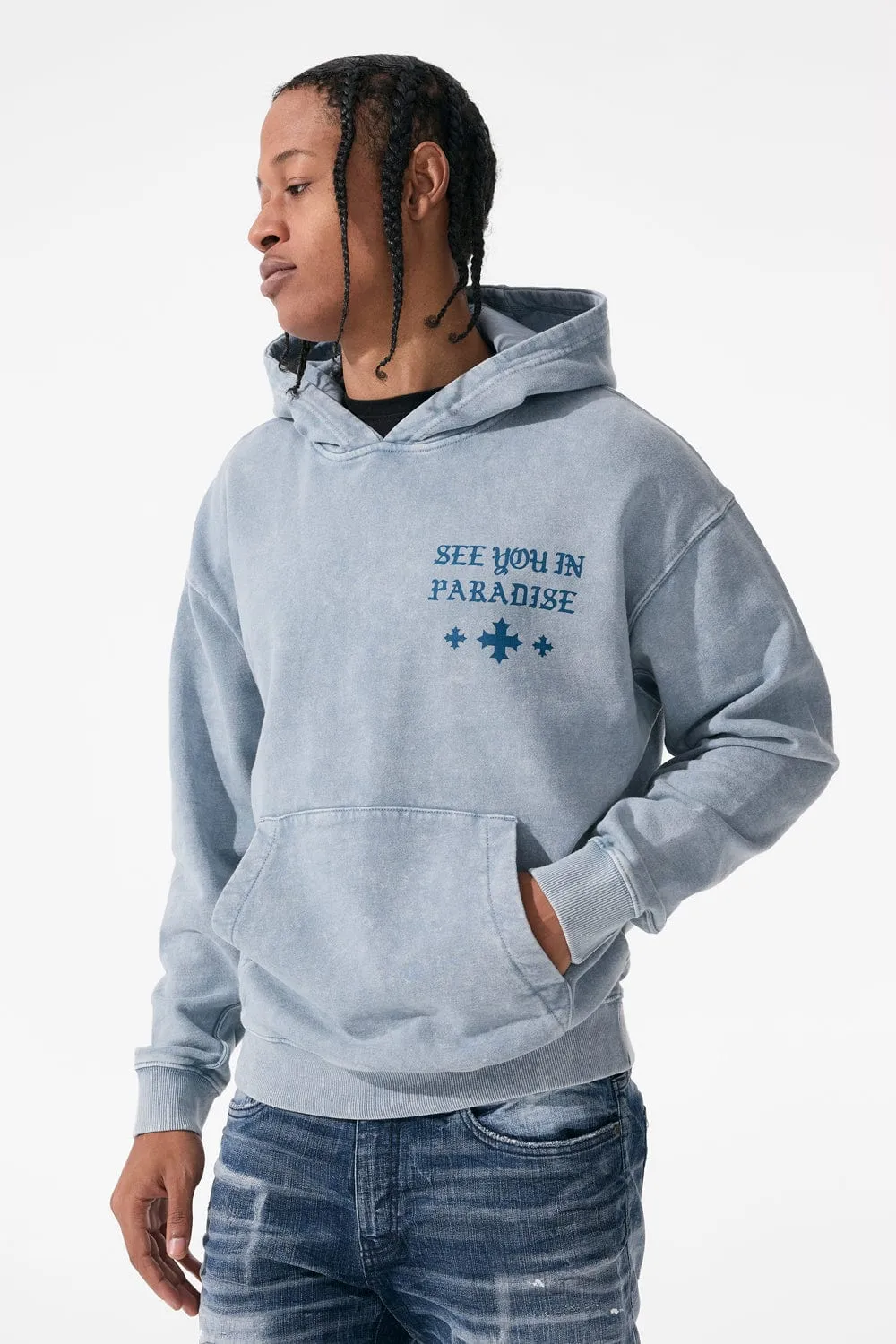 Holy Trinity Pullover Hoodie (Indigo)