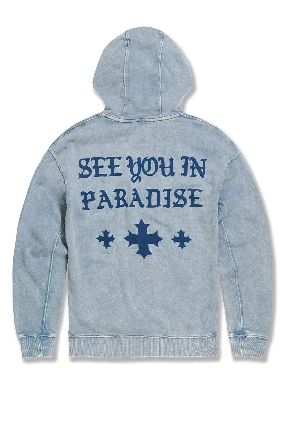 Holy Trinity Pullover Hoodie (Indigo)