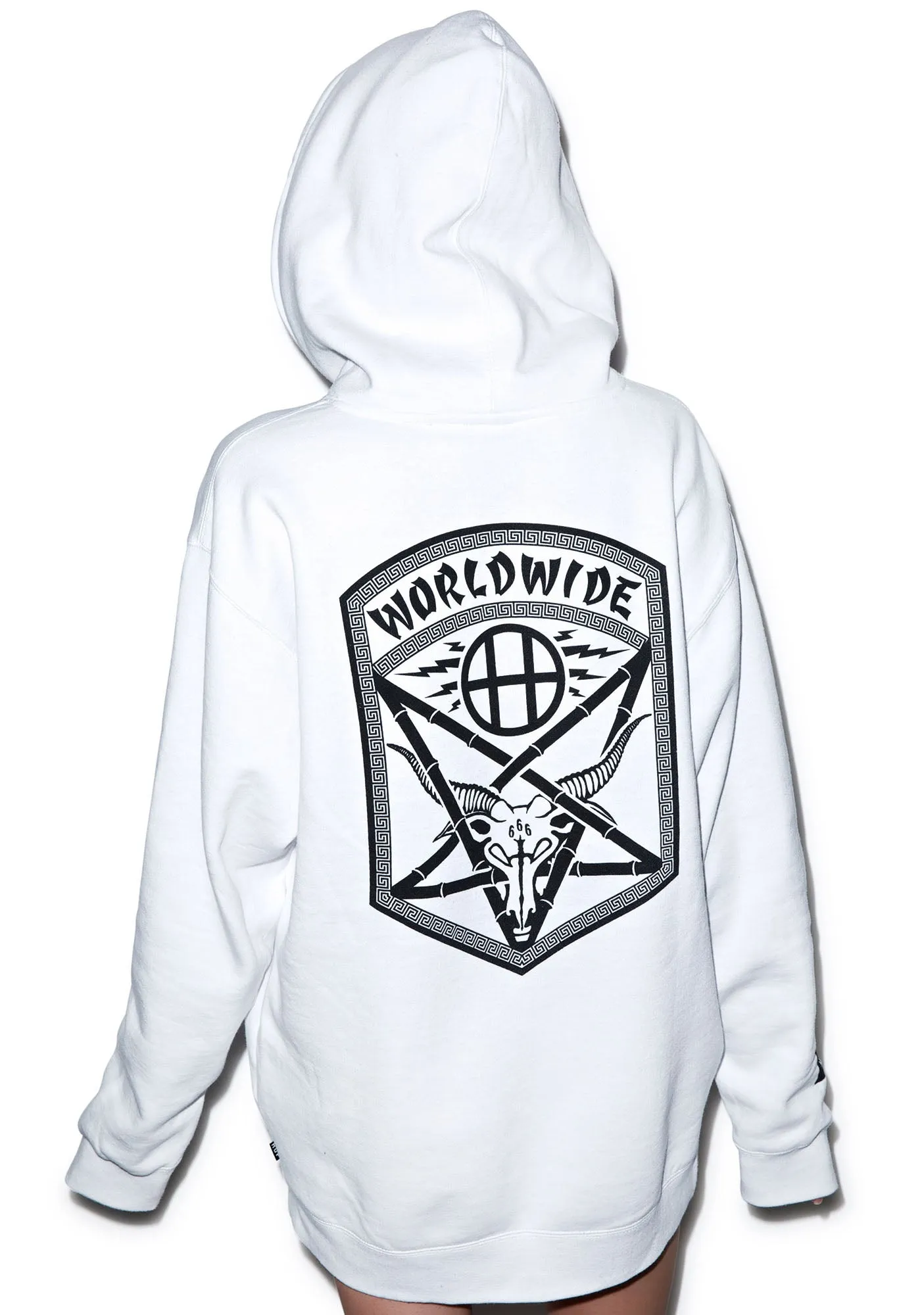 HUF X Thrasher Asia Tour Pullover Hoodie